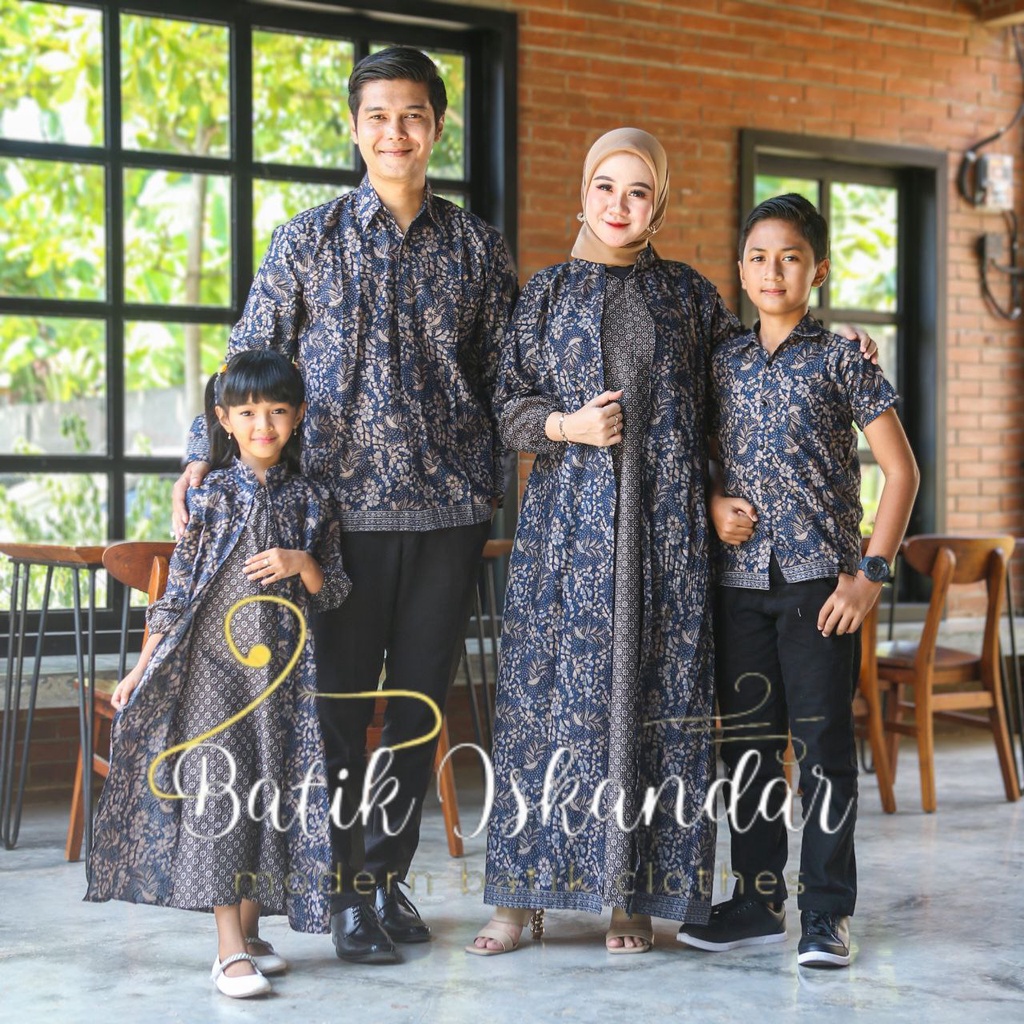 MODERN COUPLE BATIK CLOTHES SARIMBIT BATIK COUPLE GAMIS BATIK COUPEL ...