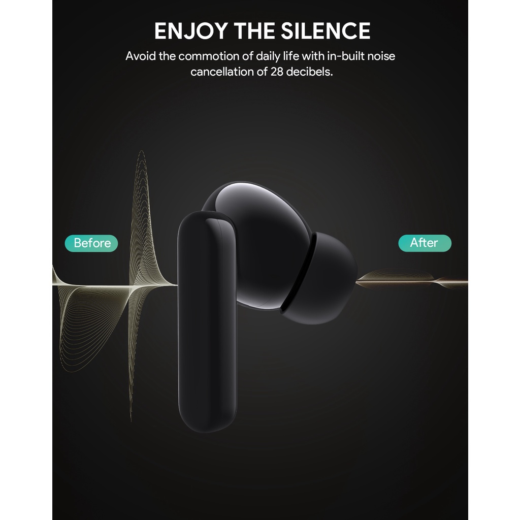 AUKEY EP-M1NC TWS True Wireless Earbuds with ANC Active Noise ...