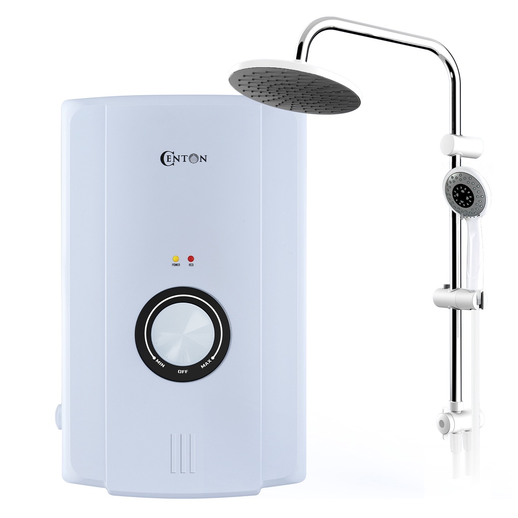 CENTON Instant Shower Water Heater - EcoSerene Series (with DC Silent Pump)  | Shopee Malaysia