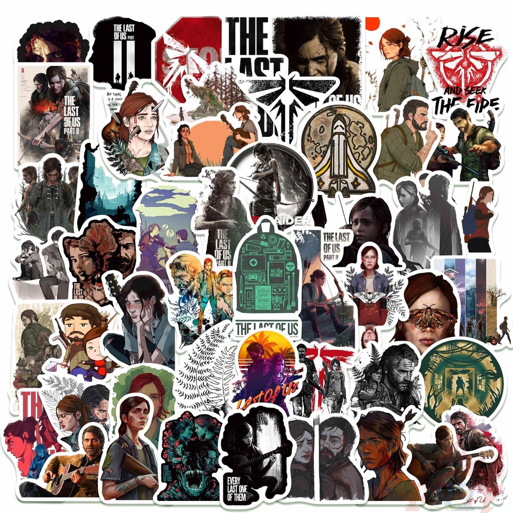 100Pcs/Set The Last of Us Series A Stickers DIY Fashion Waterproof ...