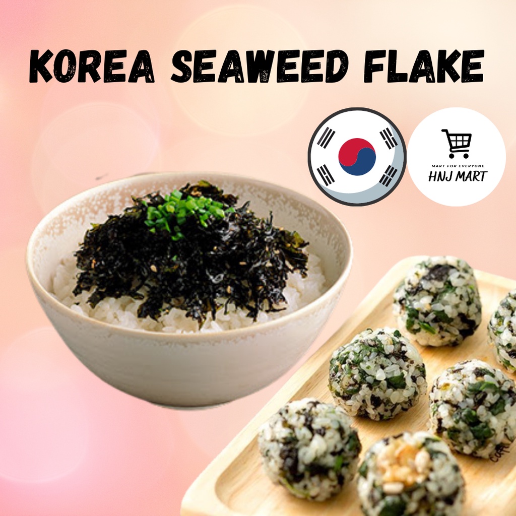 Halal Korea Seaweed Flake for Rice Topping Rice Ball Gimjaban Flake