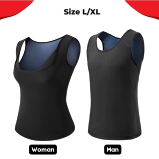 SUPERSAVE Women Men Sauna Corset Shaper Vest Trainer Belt Polymer