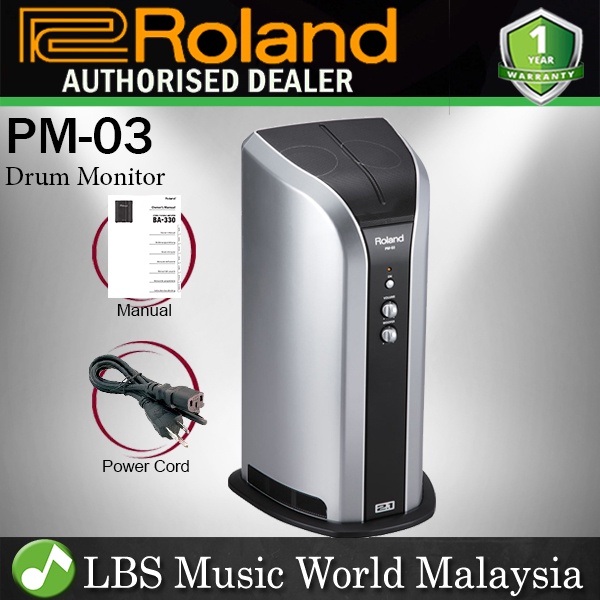 Roland PM-03 30W Personal Drum Monitor Speaker Amp With 5 Inch