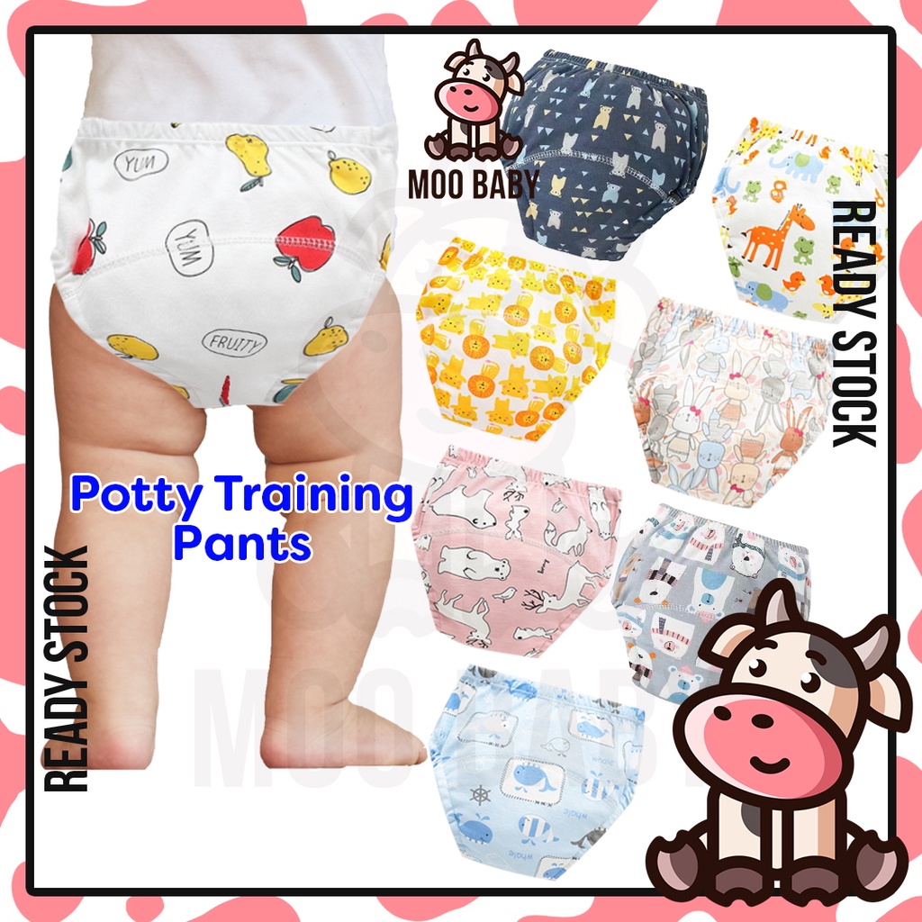 ⭐Moo Baby 6 Lapis Seluar Dalam Potty Training Panties Potty Train Potty ...