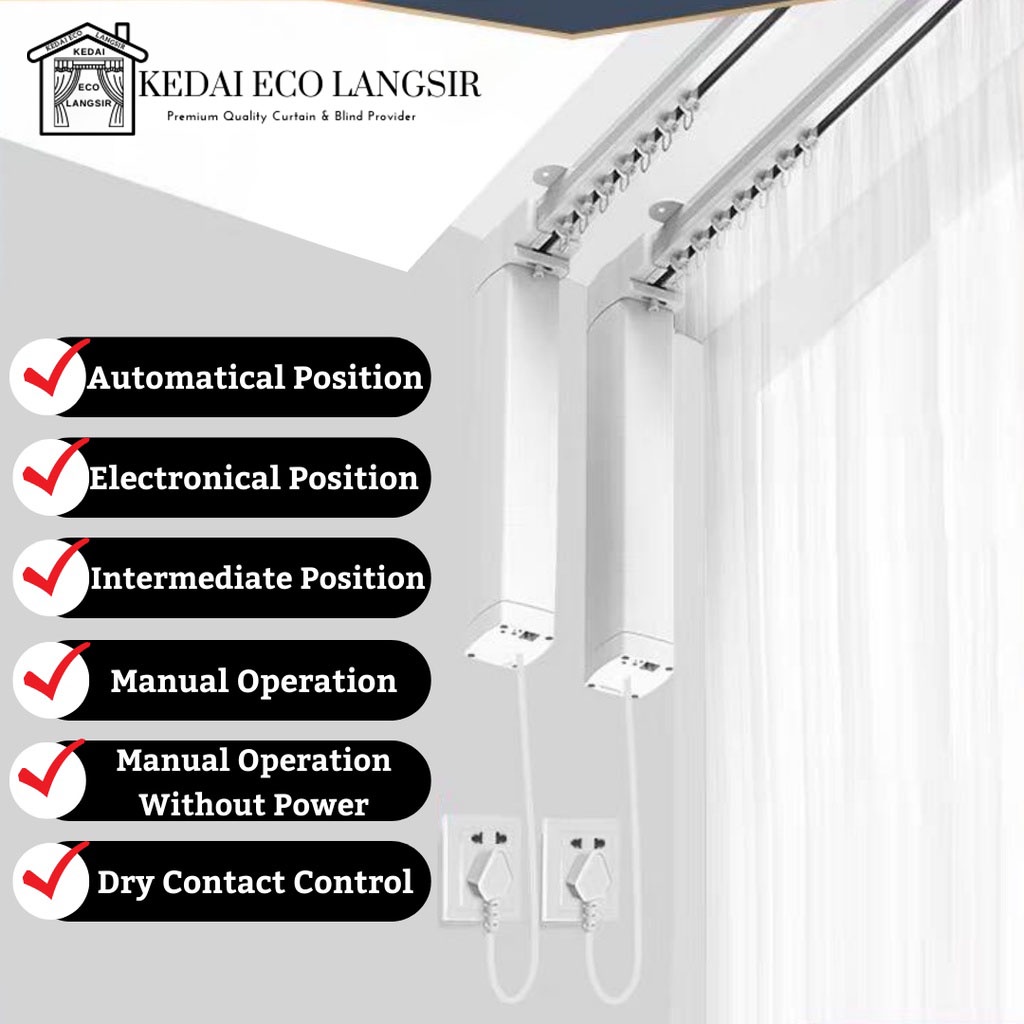 Motorized Lego Curtain Track System Electric Curtain Motor DIY Wifi