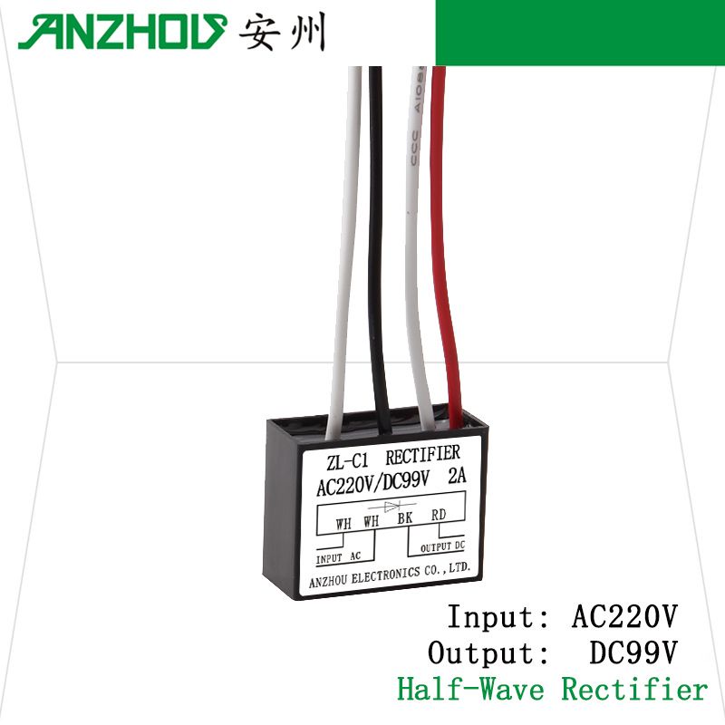 ANZHOU,ZL-C1,RECTIFIER,AC220V/DC99V 2A,POWER UNIT,Half-wave Rectifier ...