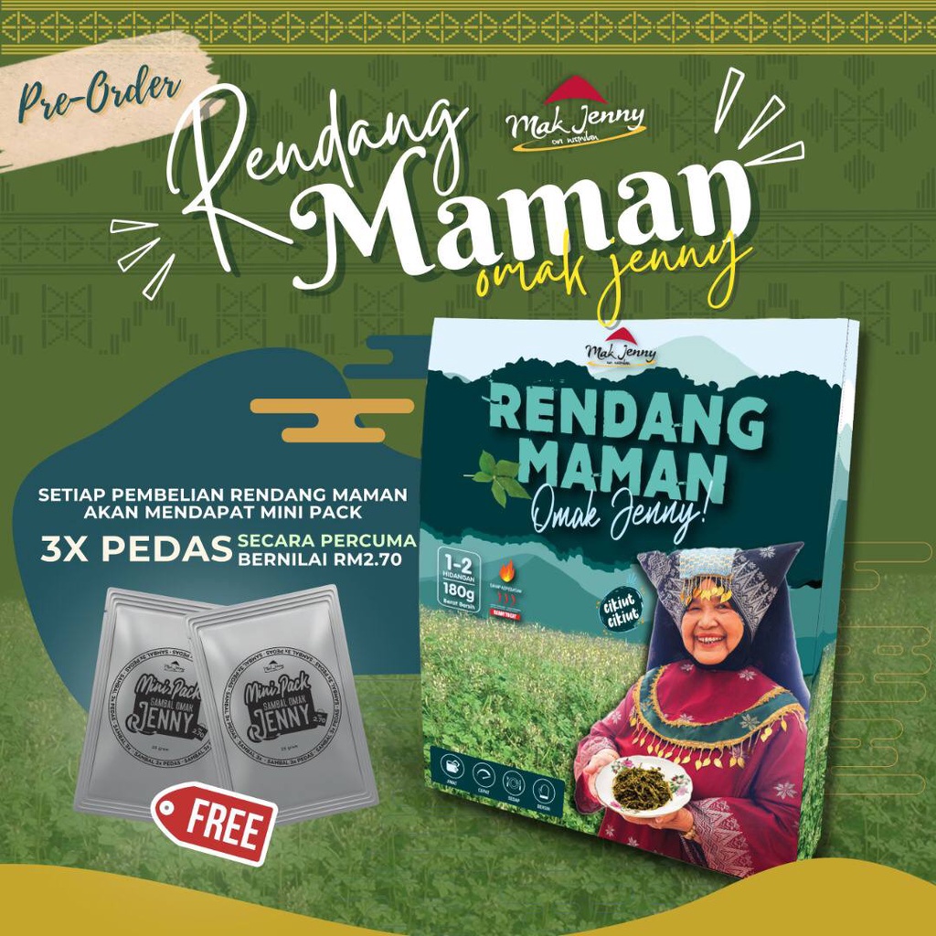 PROMO TERBARU RENDANG MAMAN OMAK JENNY MAK JENNY MASAKAN TRADISIONAL ...