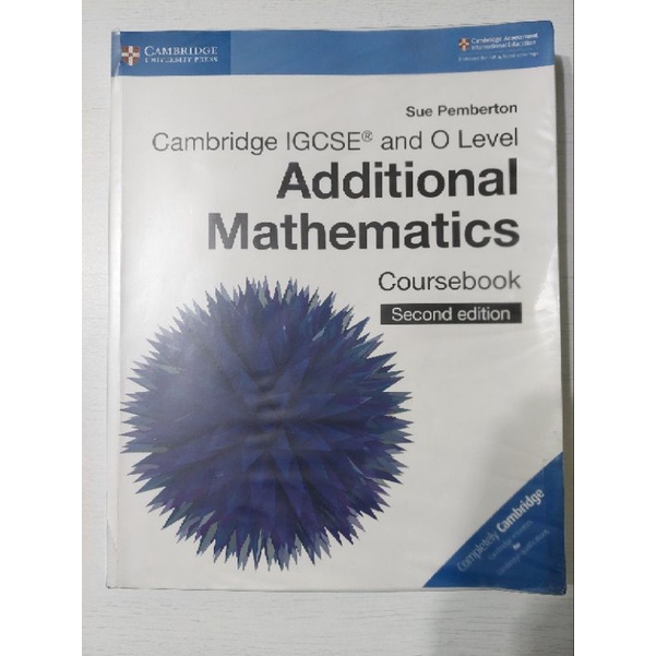 Cambridge IGCSE & O Level Additional Mathematics Coursebook 2nd edition ...