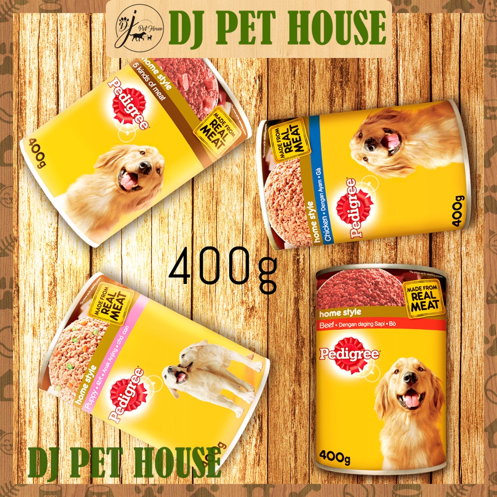 Pedigree Dog Canned Food 400g( 4 flavour to choice) | Shopee Malaysia