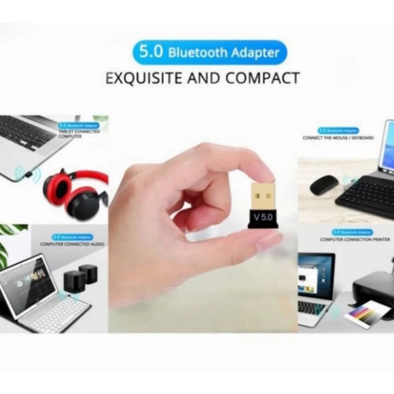 Bluetooth Dongle Adapter USB Version 5.0 v5.0 Computer Laptop STB ...