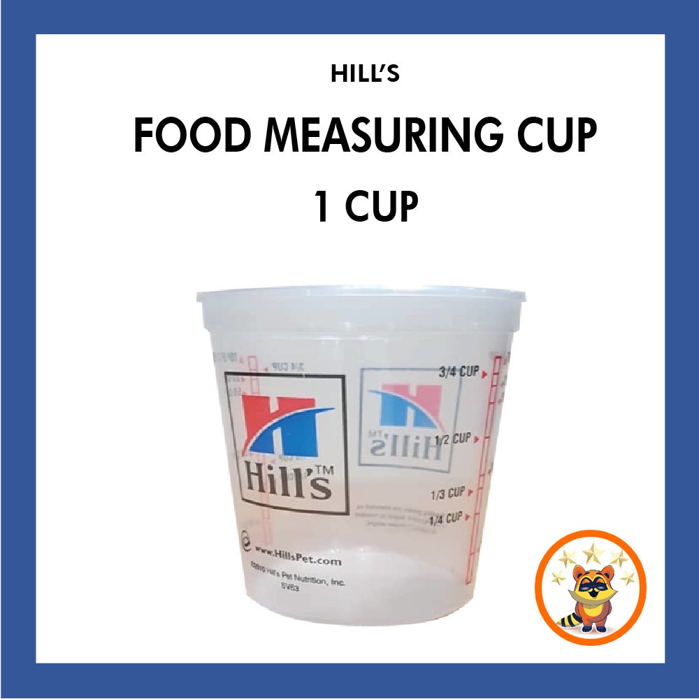 Hill's Science Diet Food Measuring Cup For Canine Dog Feline Cat Kucing
