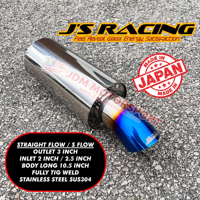 JS RACING MUFFLER EXHAUST *SPECIAL OFFER* 🇯🇵 ️‍🔥Ready Stock In Malaysia ...