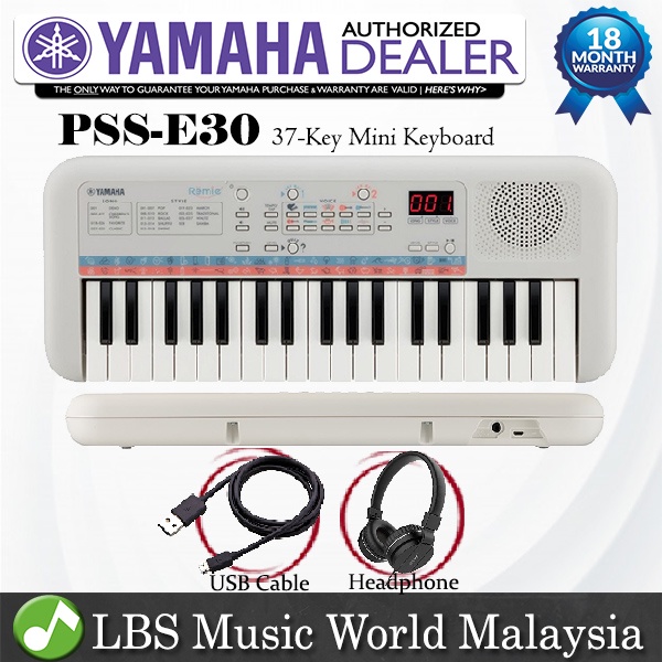 Yamaha small store piano keyboard