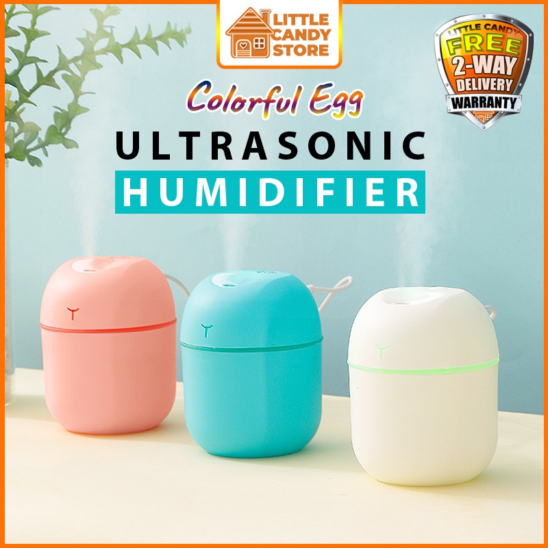 Mini Air Humidifier 220ML Aroma Colorful Cow USB Air Purifier for Car ...