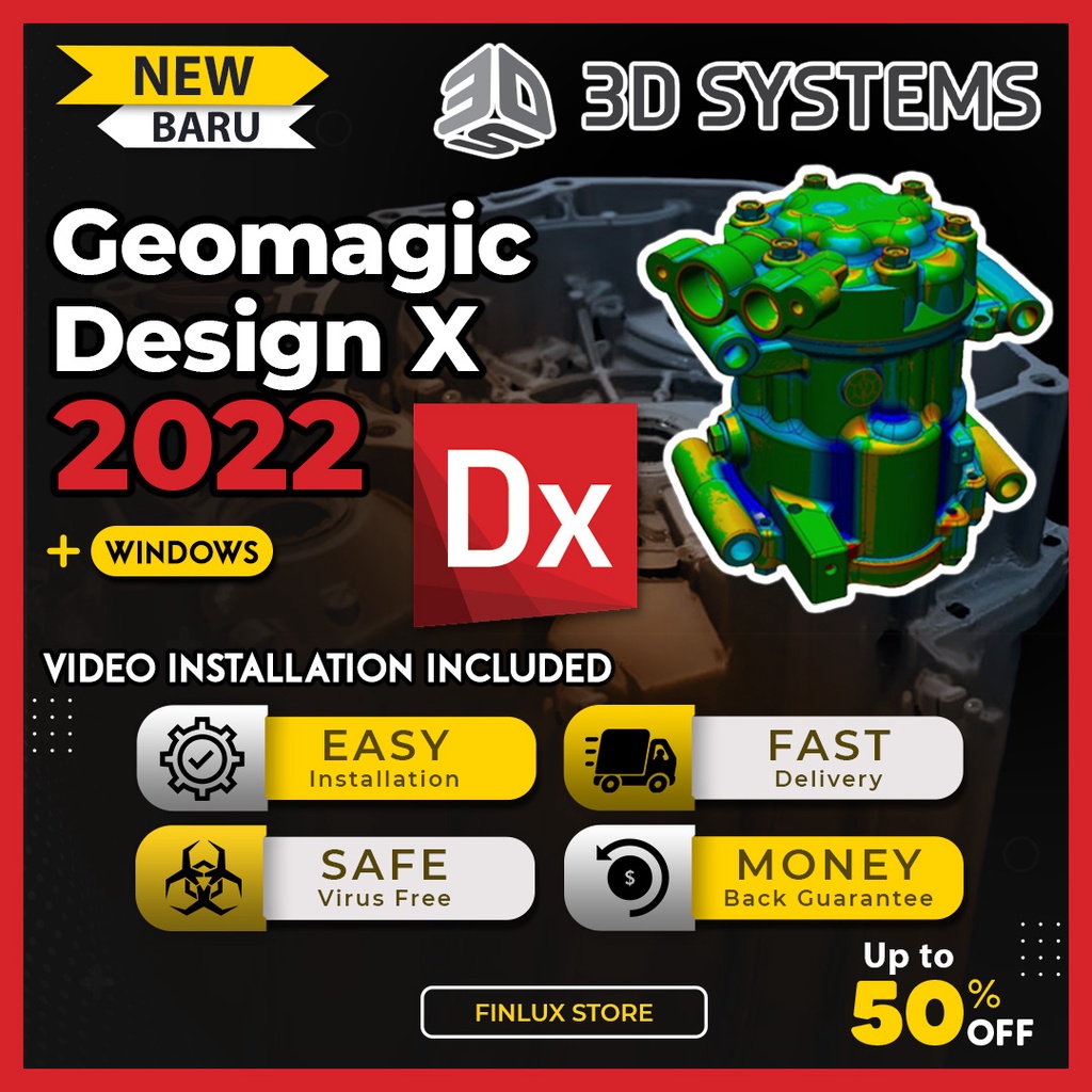 [VIDEO] 3D Systems Geomagic Design X 2022 Latest Lifetime For Windows ...