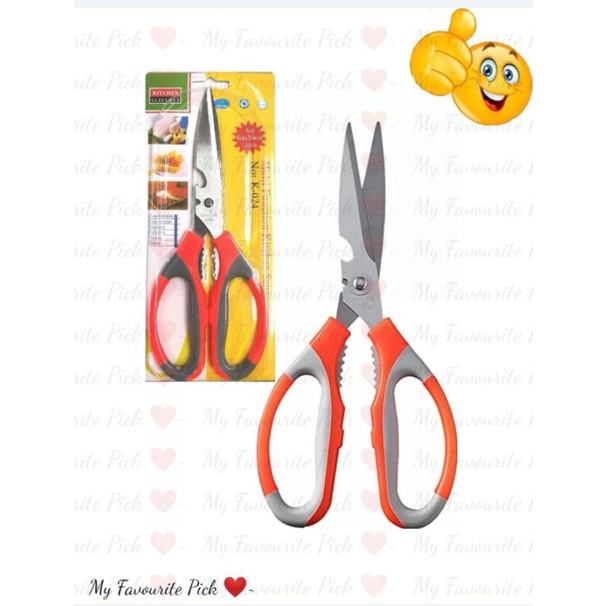 GUNTING MULTI FUNCTION KITCHEN SCISSORS K024 | Shopee Malaysia