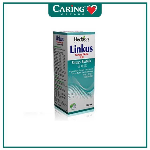 LINKUS COUGH SYRUP SUGAR FREE 120ML Shopee Malaysia