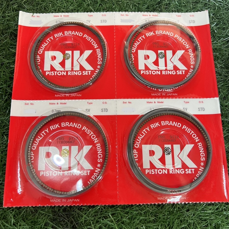 (RIK) HONDA ACCORD SDA K24A ODYSSEY RB1 2.4 PISTON RING SET STANDARD ...