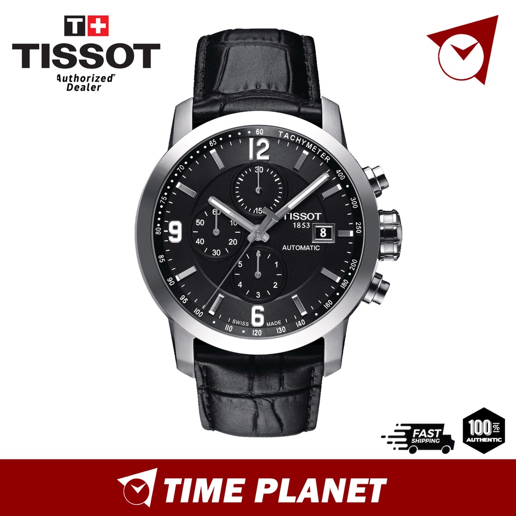 Official Warranty Tissot PRC 200 Automatic Chronograph Men Watch