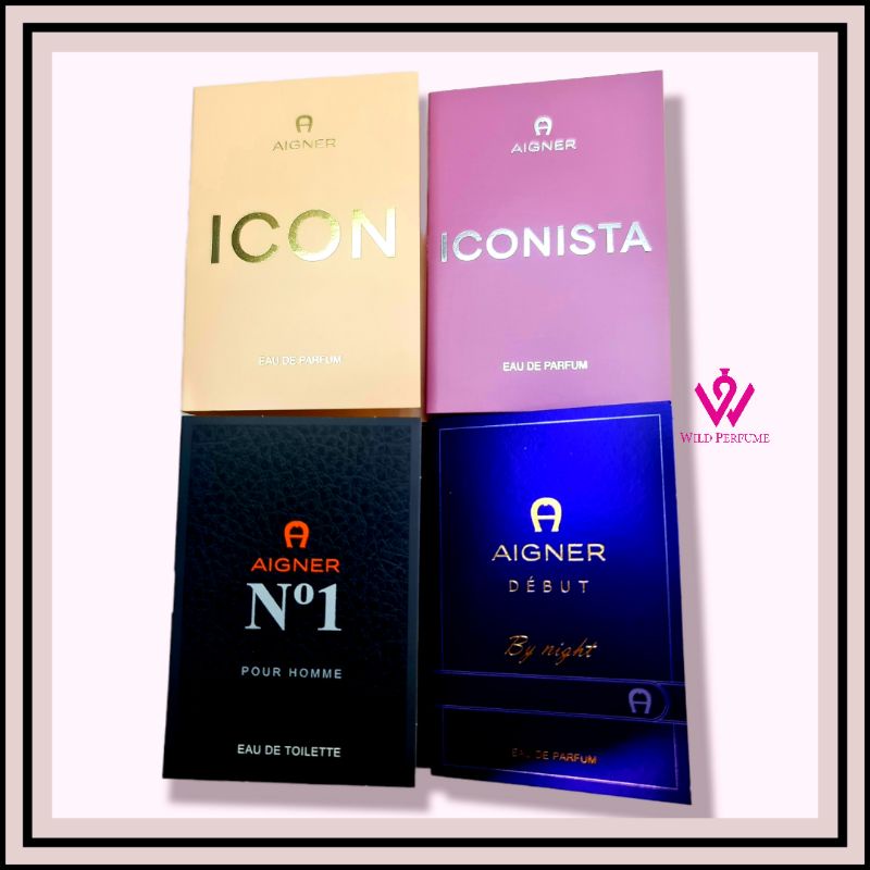 AIGNER DEBUT BY NIGHT ICON ICONISTA NO1 POUR HOMME VIAL