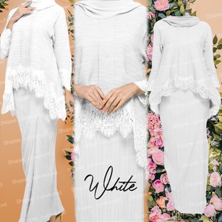 Kebaya Lace Baju Ironless Kurung Moden Muslimah Sesuai Untuk Nikah ...