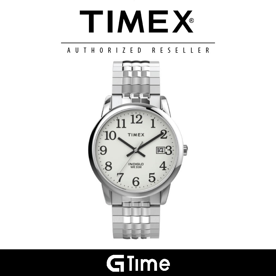[Official Warranty] Timex TW2V05400 Men's Easy Reader Quartz 35mm