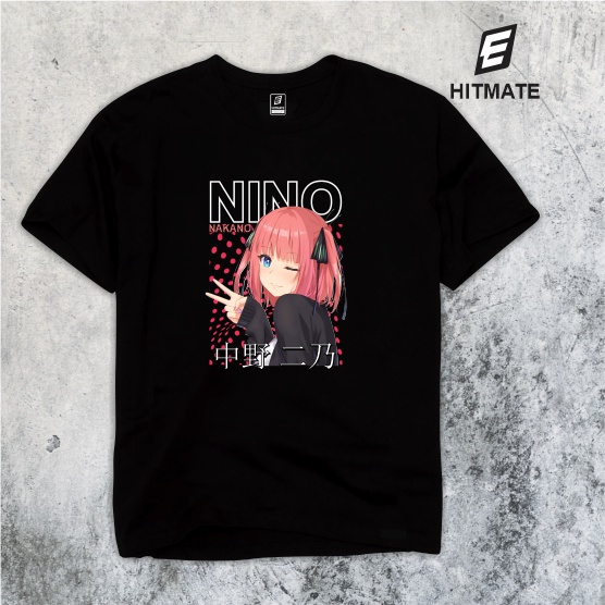 T-shirt Nino Nakano (The Quintessential Quintuplets) - Waifu Anime - Neuf Avec étiquettes