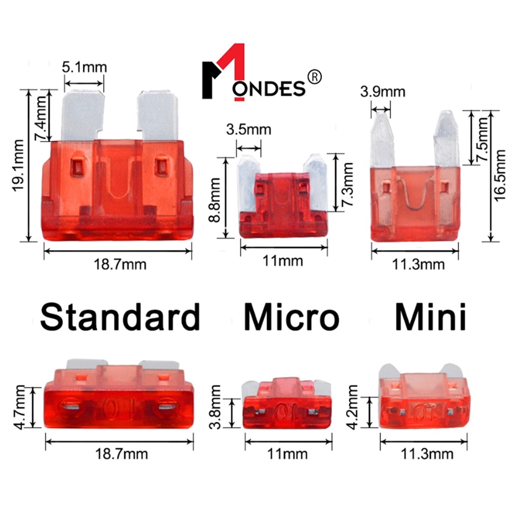 Fuse Car Fuse Kereta Vehicle Fuse Standard Fuse Mini Fuse Micro Fuse ...