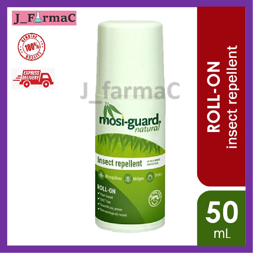 Mosi-Guard Insect Repellent Roll-On 50ml (Pencegah Nyamuk) | Shopee ...