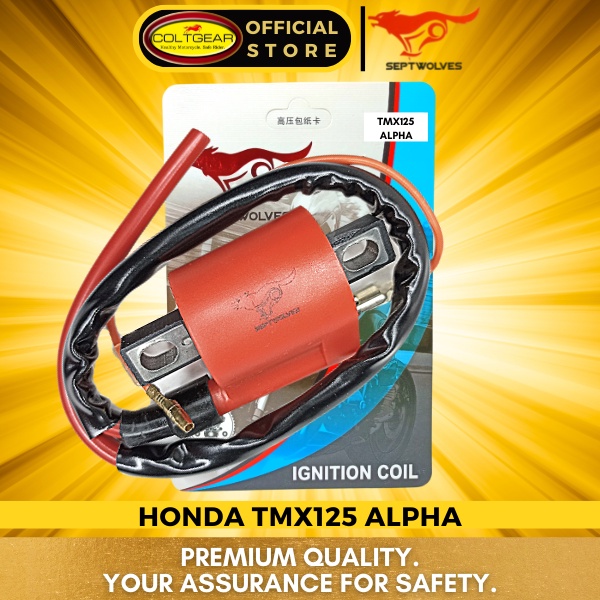 SEPTWOLVES Ignition Coil for Honda TMX125 Alpha | Shopee Malaysia