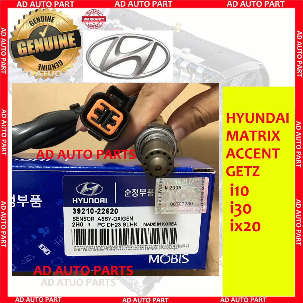 Original O2 SENSOR REAR HYUNDAI ACCENT , GETZ , MATRIX , i10 , i30