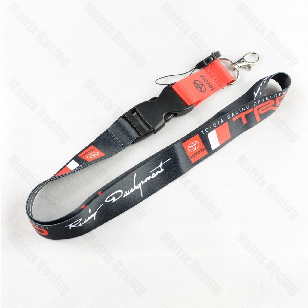 [PREMIUM]Toyota Racing Development TRD Lanyard JDM Style car logo ...