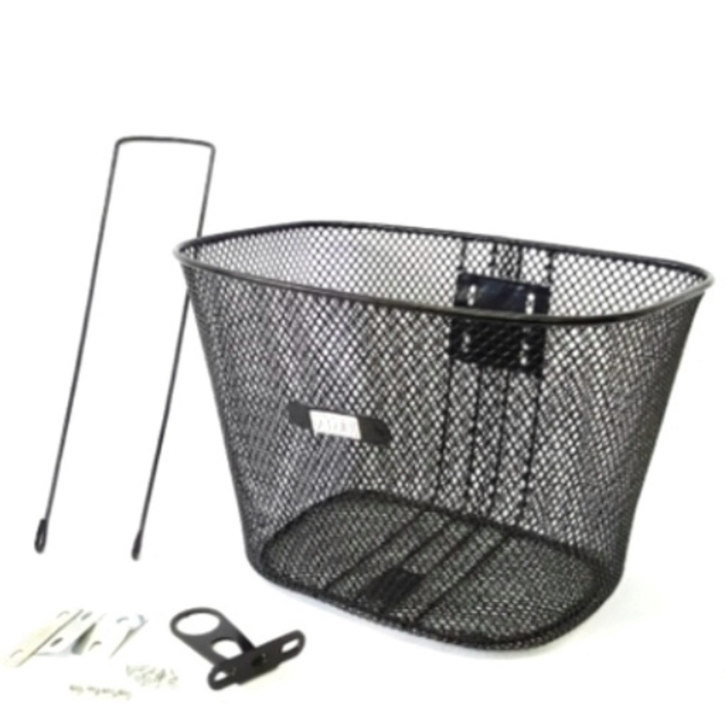 Front Basket Full Set/Bicycle basket/Bakul Basikal-Lady/City/Retro Bike ...