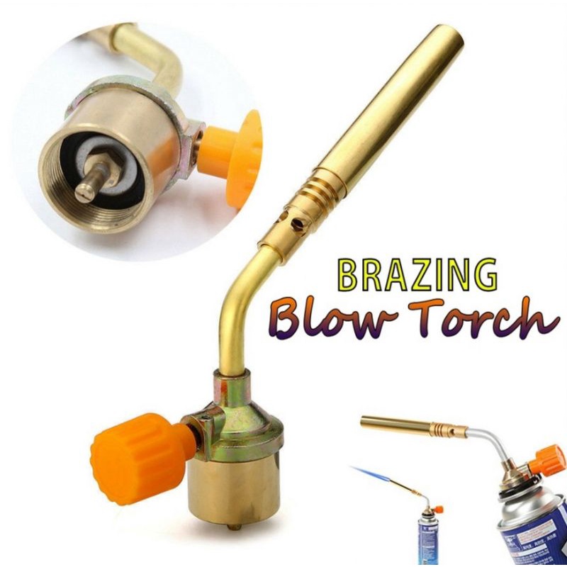Mapp Gas Blow Torch Brazing Soldering Propane Welding Plumbing Torch