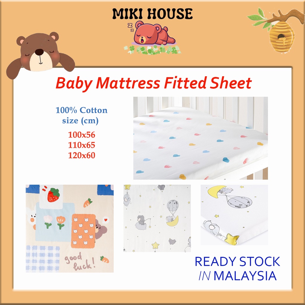 Playpen mattress fitted top sheet