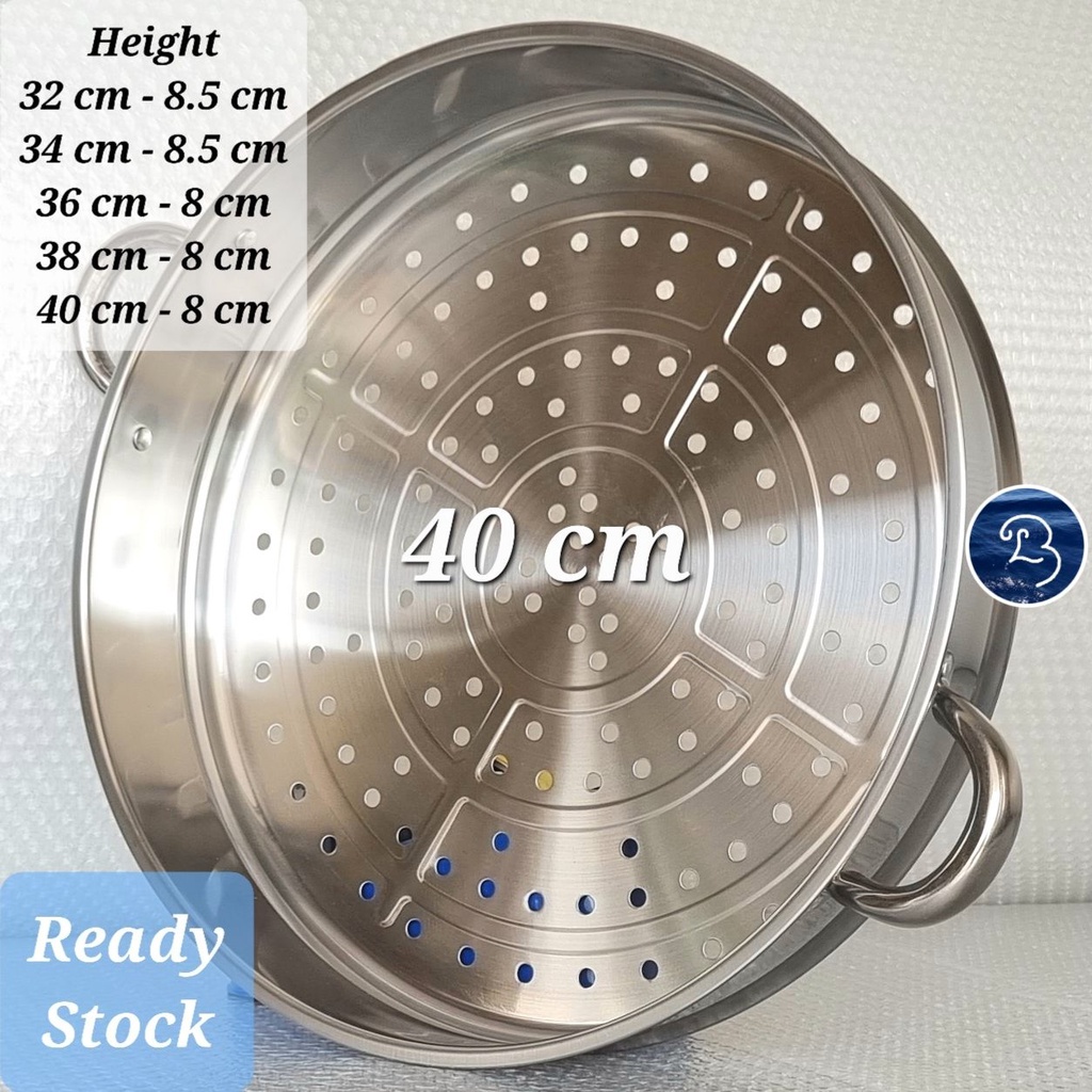 Stainless Steel Steamer Rack with Extra Thickness, Stackable Tray (32 ...