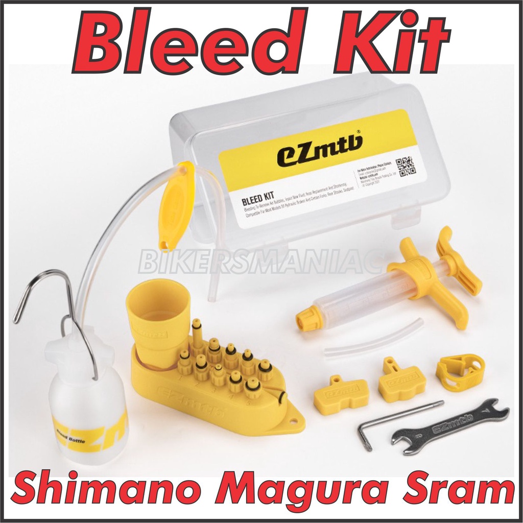 Bikersmaniac Cycling Brake Bleeding Kit Shimano Bleed Kit Magura Sram