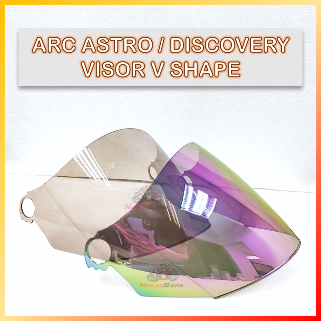 ARC ASTRO / DISCOVERY Helmet Visor Full | Shopee Malaysia