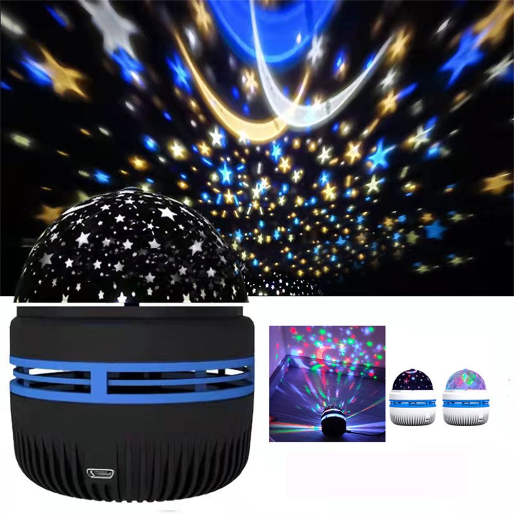 Disco Ball Light Led Usb RGB Magic DJ Strobe Pinspot Star Projector ...