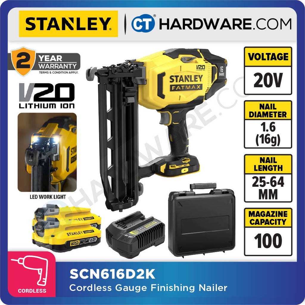 Stanley fatmax cordless nail gun 2025