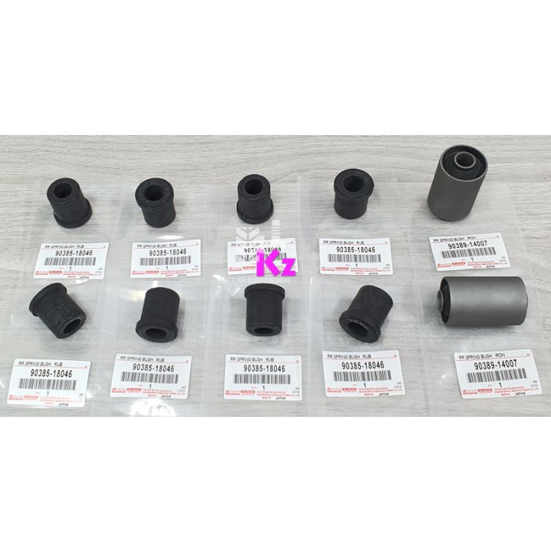 TOYOTA DYNA HIACE LH80 -1 SET 10PCS- REAR SPRING BUSH | Shopee Malaysia
