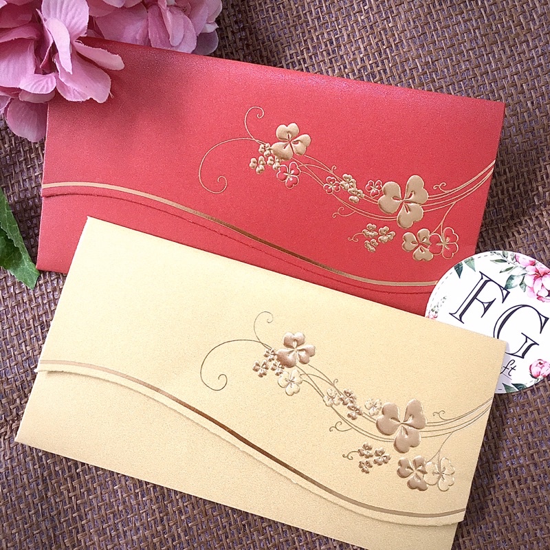 Premium Money Angpau Envelopes 5pcs, CLOVER by fgpaper | Shopee Malaysia