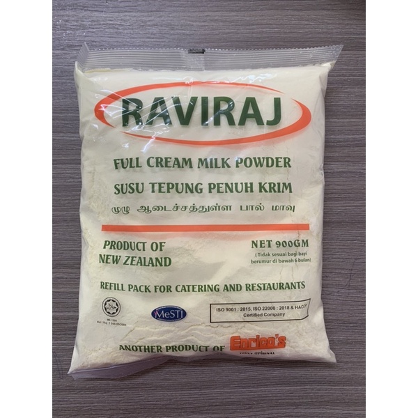 RAVIRAJ FULL CREAM MILK POWDER 900G Shopee Malaysia
