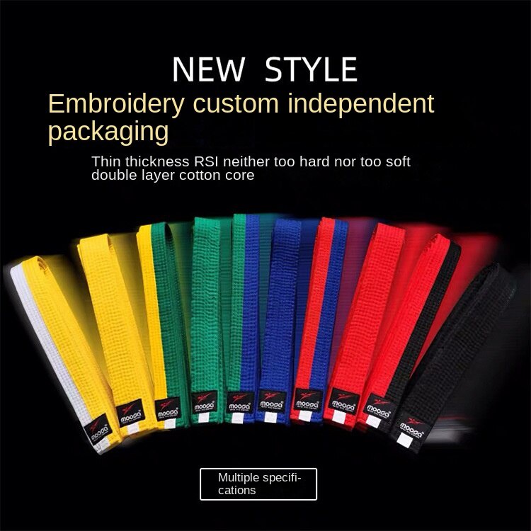 Taekwondo Belt Exam Karate Ribbon Upgraded Wholesale Can Embroidered ...