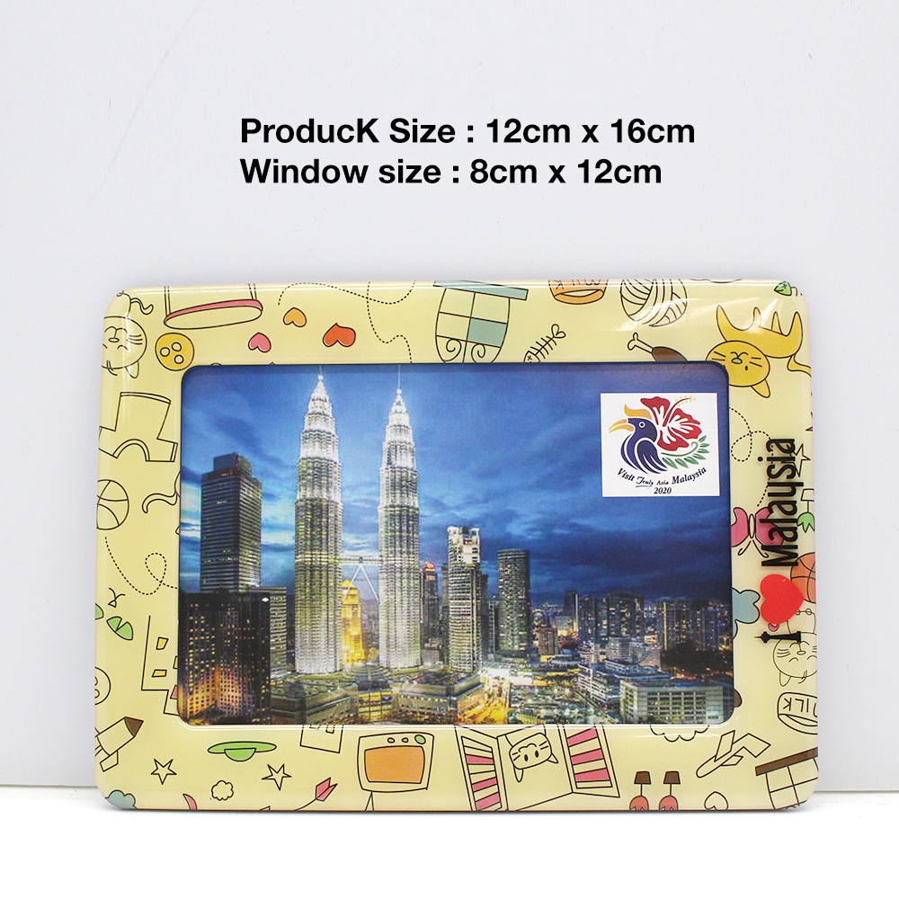 MALAYSIA Souvenir Picture Frame Fridge Photo Frame With