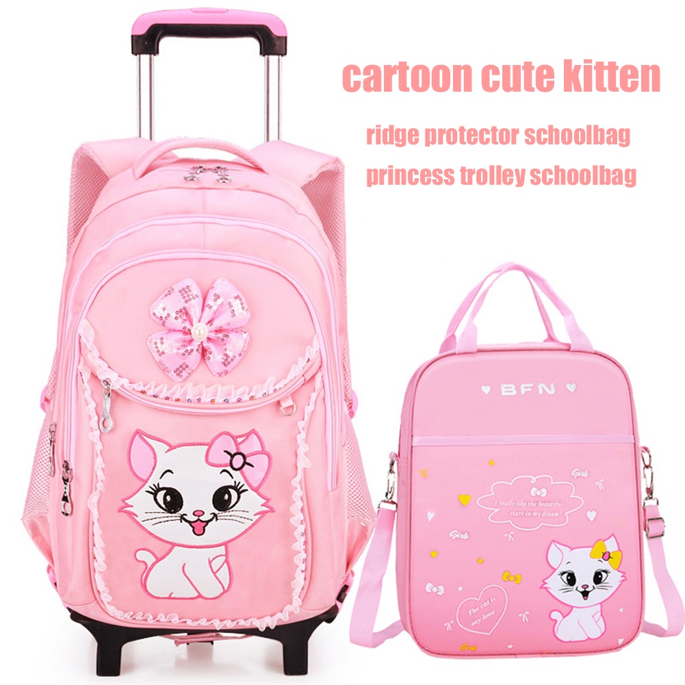 School bags with online wheels