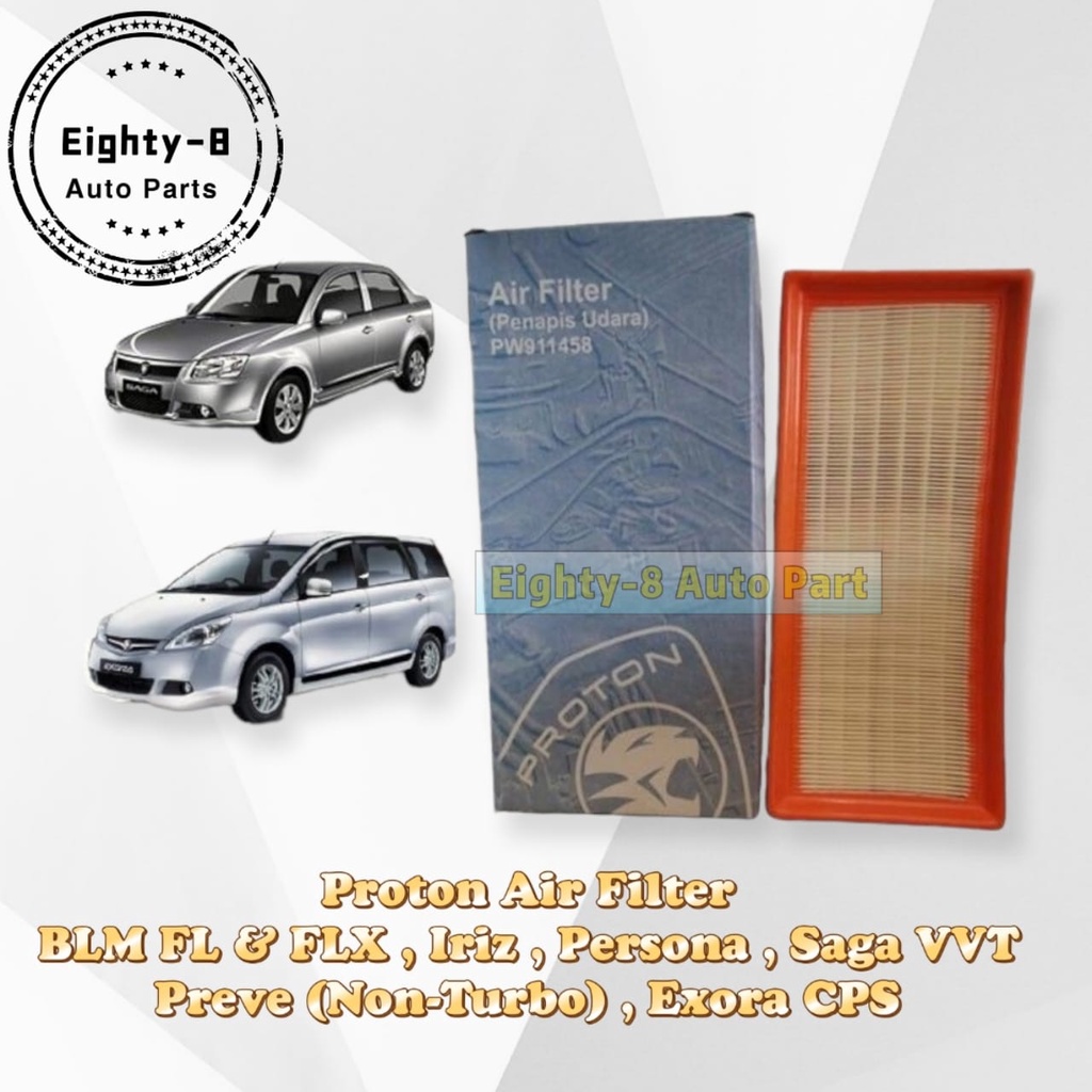 Engine Air Filter Proton Iriz Persona Saga VVT BLM FLX Gen2 Preve Exora