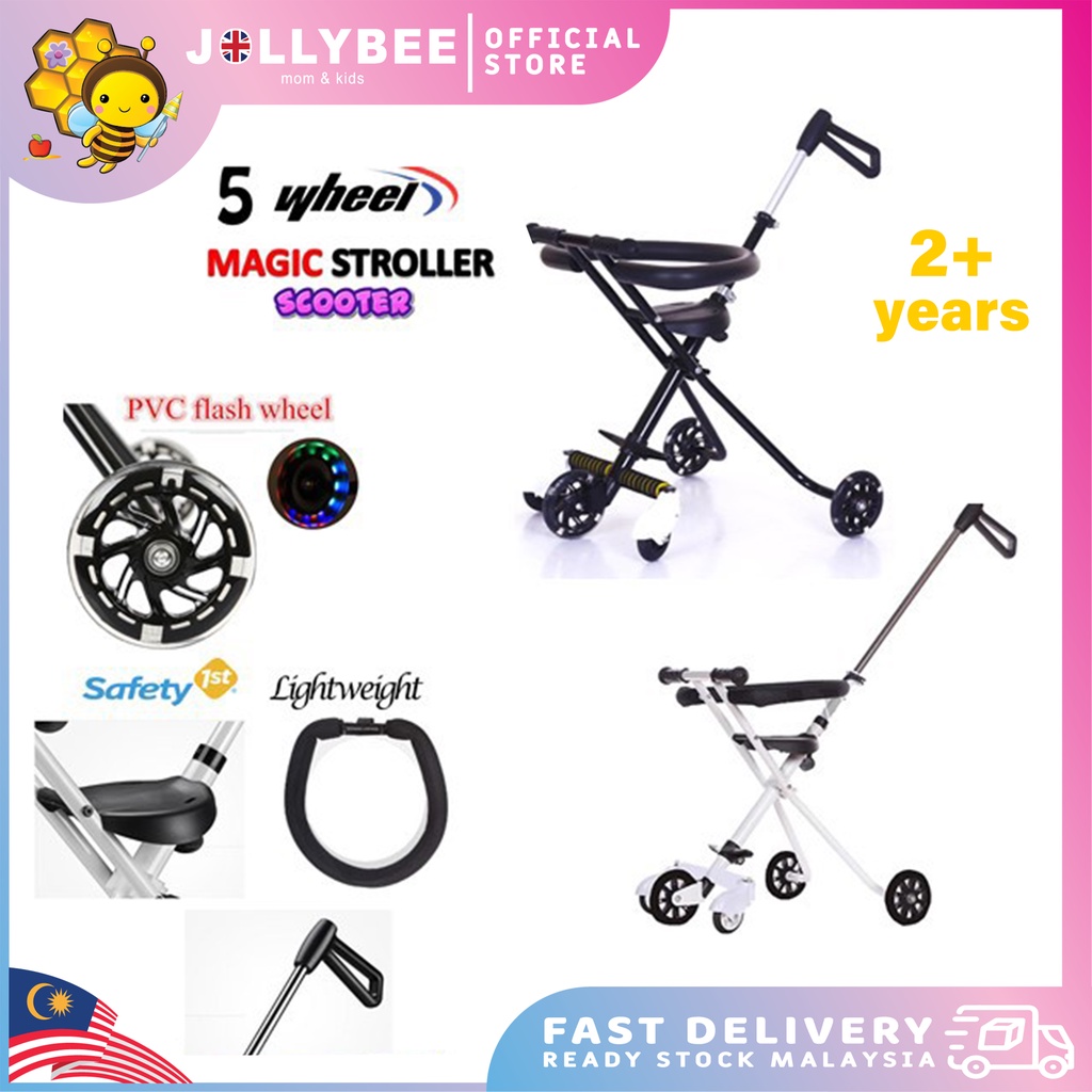 Stroller scooter clearance portable