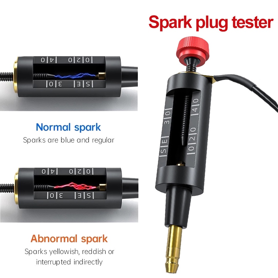 OBD2 Spark Plug Tester Ignition System Coil Engine Autos Adjustable