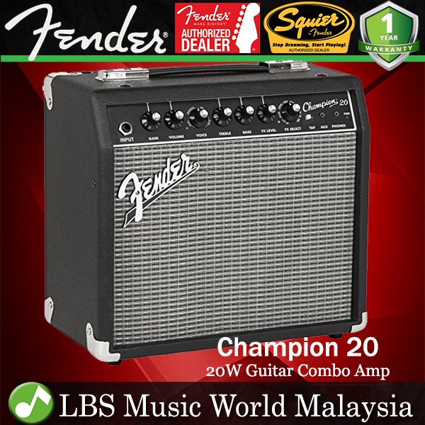 Champion deals 20 amp